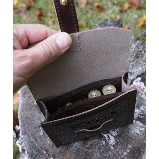 G&uuml;rteltasche aus Leder