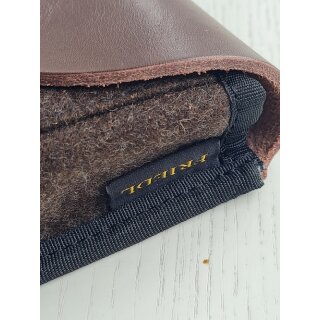 Loden/Lederetui f&uuml;r 2 x 5 Kugelpatronen/Module