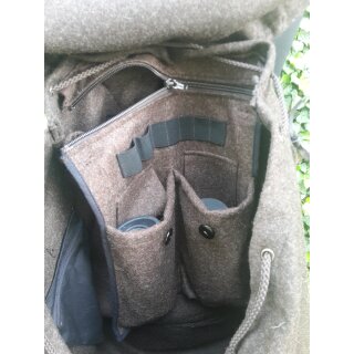 Lodenrucksack gro&szlig; und schmal